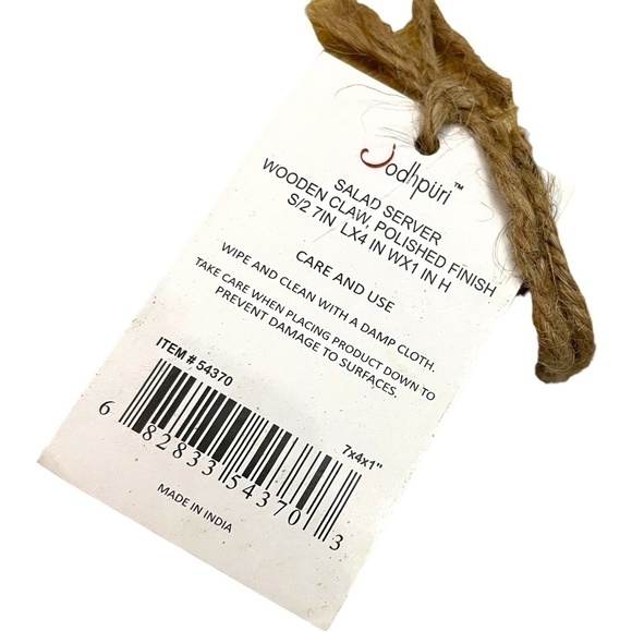 NWT Wood Salad Serving Forks 🤍 - Picture 4 of 4